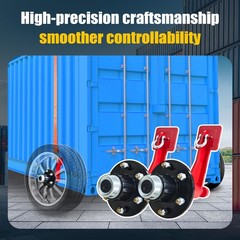 Shipping Container Wheel 6-Lug Kit 6×5.5 Lug Heavy Duty Shipping Container Axle