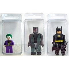 Collecting Warehouse Clear Plastic Clamshell Container, 2.81″H x 1.63″W x 0.75″D