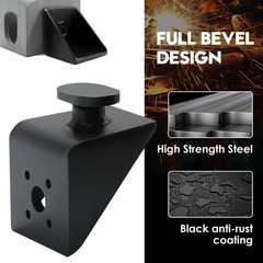Full Bevel Shipping Container Anchors 4 Pack Heavy Duty Steel Shipping Conta…
